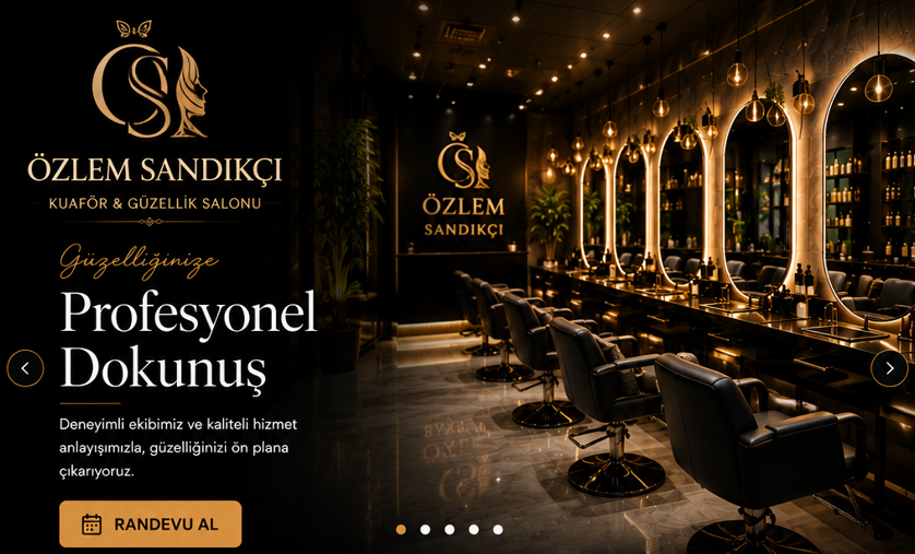 Özlem Sandıkçı salon tanıtımı